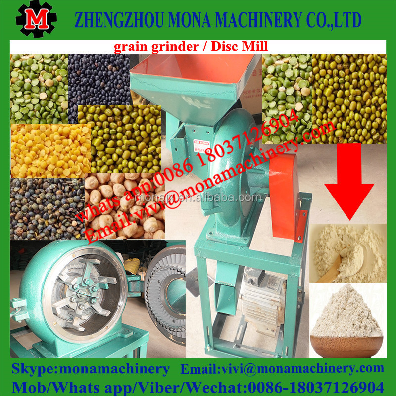 Portable Grain Flour Powder Grinder Corn Mill Grinding Machine Pulverizer Spice Milling Crushing Machine For Straw Corn