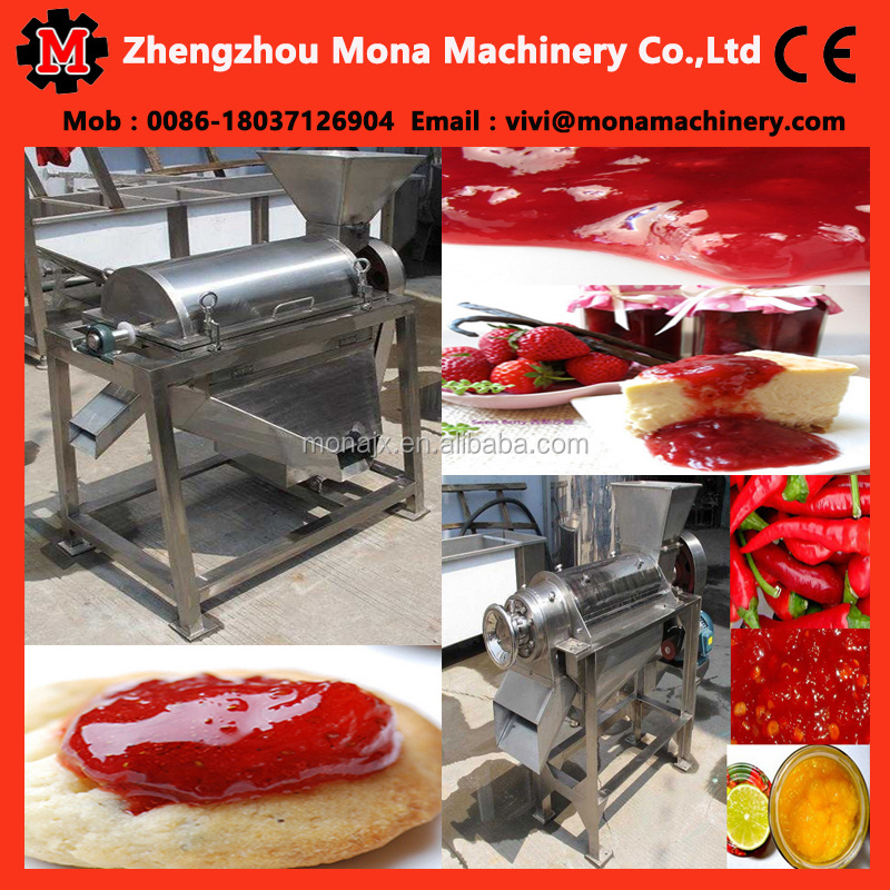 Stainless Steel Mango puree extractor/Fruit Pulp Juice Making Machine/Tomato Mango pulper