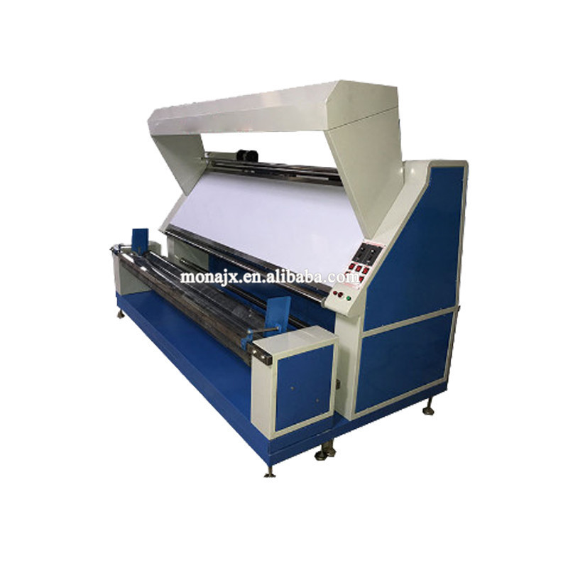 Good performance fabric inspection machine/ knitted fabric inspection /textile rolling and cutting machine