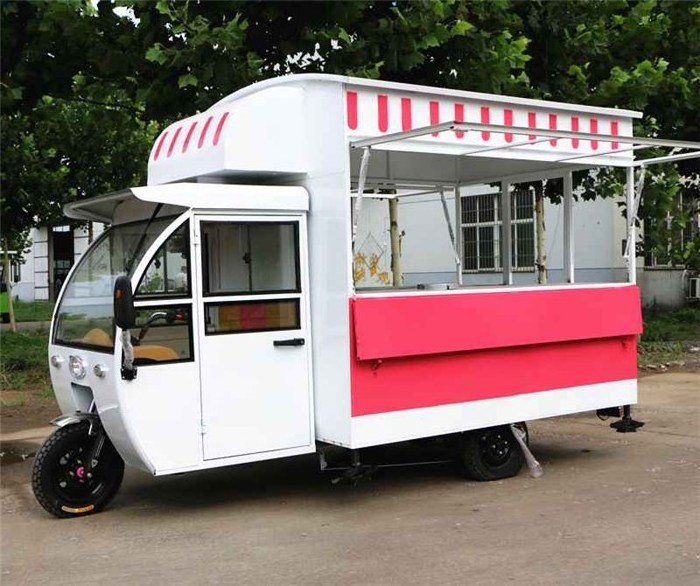 Street Snack Vending Cart / Food Vending Cart with Factory Price / Barbecue Street Vending Carts