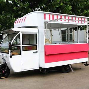 Street Snack Vending Cart / Food Vending Cart with Factory Price / Barbecue Street Vending Carts