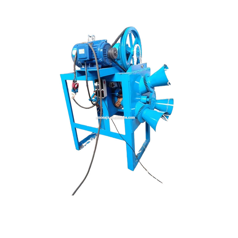 Super Quality High Efficient Straw Sisal Rope Making Machine / Grass Rope Machine