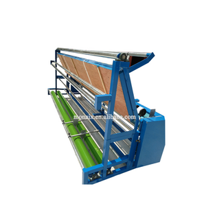 Double and double fabric folding machine|textile fabric cloth inspection winding machine price