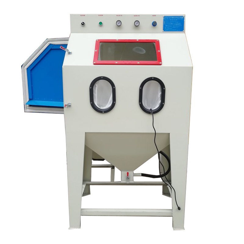 Promotional Automatic Sandblasting Machine Pressure Pot Portable Sandblaster Dry Sandblasting Cabinet For Sale