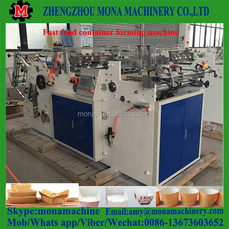 Automatic Kraft Carton Paper Box Making Forming Erecting Machine price