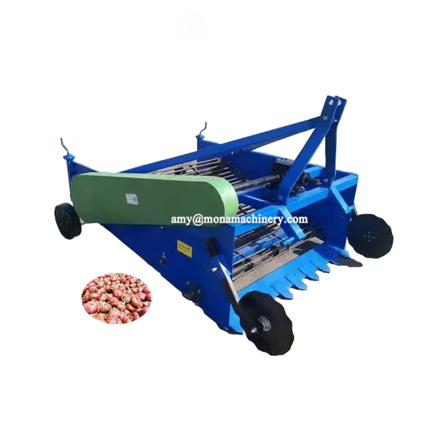 Farm Machinery 1 Row Potato Harvester Machine Onion Ginger Sweet Potato Harvester For Tractors