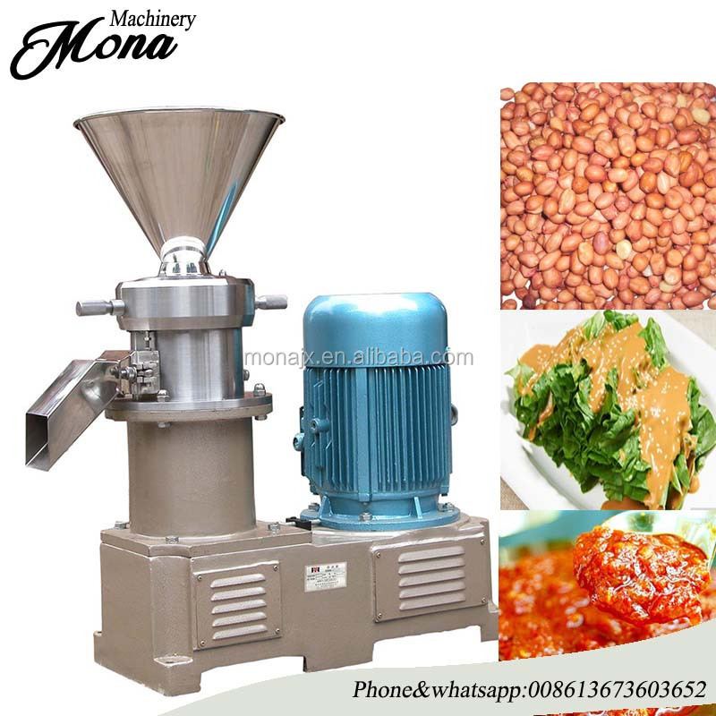 Stainless Steel Colloid Mill For Nuts Paste Ketchup Tomato Chili Sauce Sesame Tahini Making Grinding Machine price