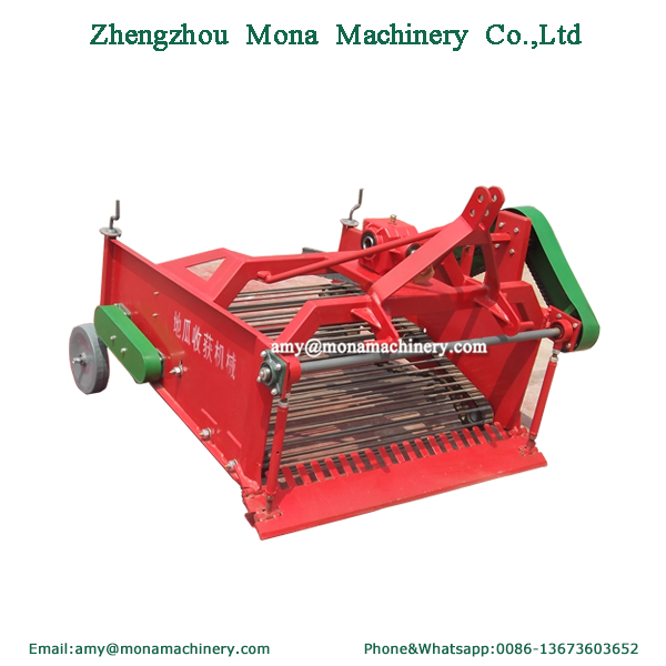 Tractor mounted Peanut / Carrot / Cassava / Garlic / Ginger / Single Row Potato Harvester Machinery