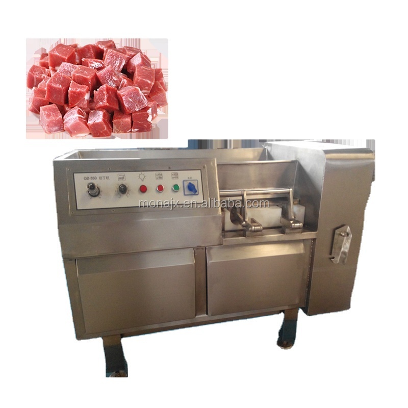 Commercial Fresh Beef Dice Cheese Cutter Cubic Chicken Dicer Frozen Meat Cube Cut Machine