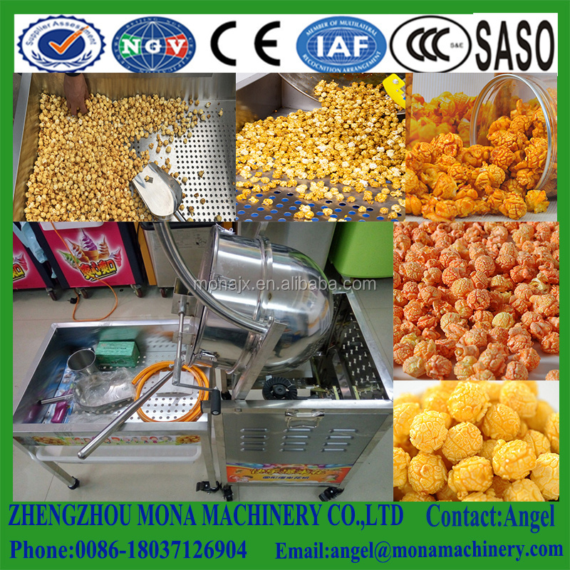 caramel coating popcorn making machine|Hot Air Popcorn Making Machine Automatic Flavored Caramel Coating Popcorn machine