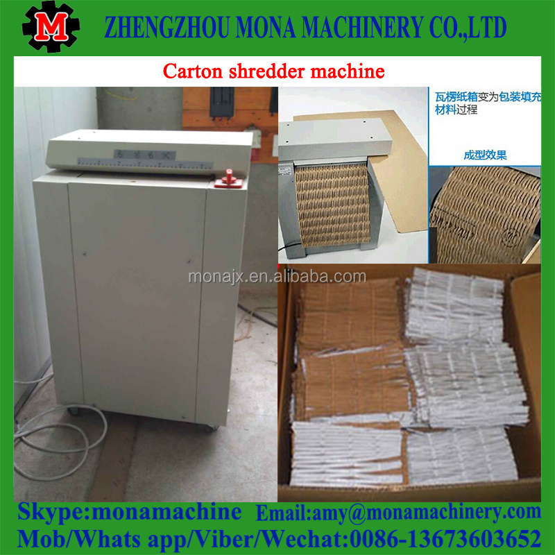 Hot Sale Cardboard shredding machine|Corrugated board shredder|Carton box cutting machine price with CE