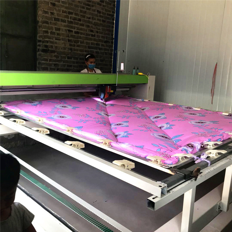 long arm Single Needle one head Quilting Machine korea Bedcover quilt Sewing mattress Quilting Making Machine price