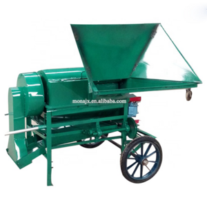 Multifunctional canola thresher household small portable hand-push agricultural rice sorghum soybean millet seed harvester