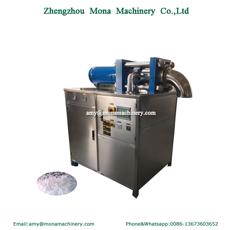 40-50kg/h Cheap Industrial Flake Ice Dry Machine With Molds Dry Ice Cube Pelletizer Dry Ice Pellet Maker