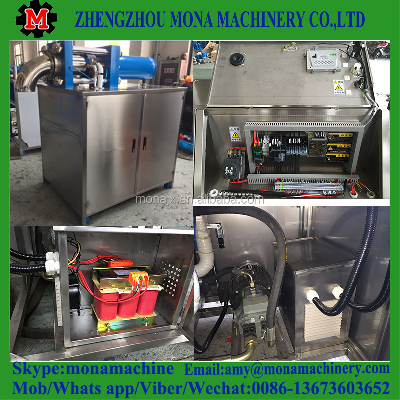 40-50kg/h Cheap Industrial Flake Ice Dry Machine With Molds Dry Ice Cube Pelletizer Dry Ice Pellet Maker