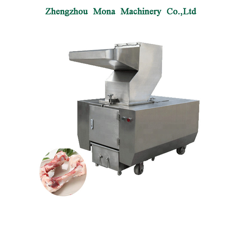 Bone Crushing Machine Cow Pig Paste Mill Grinder Cattle Shredder Automatic Bone Meal Pork Chicken Milling Cutting Machine