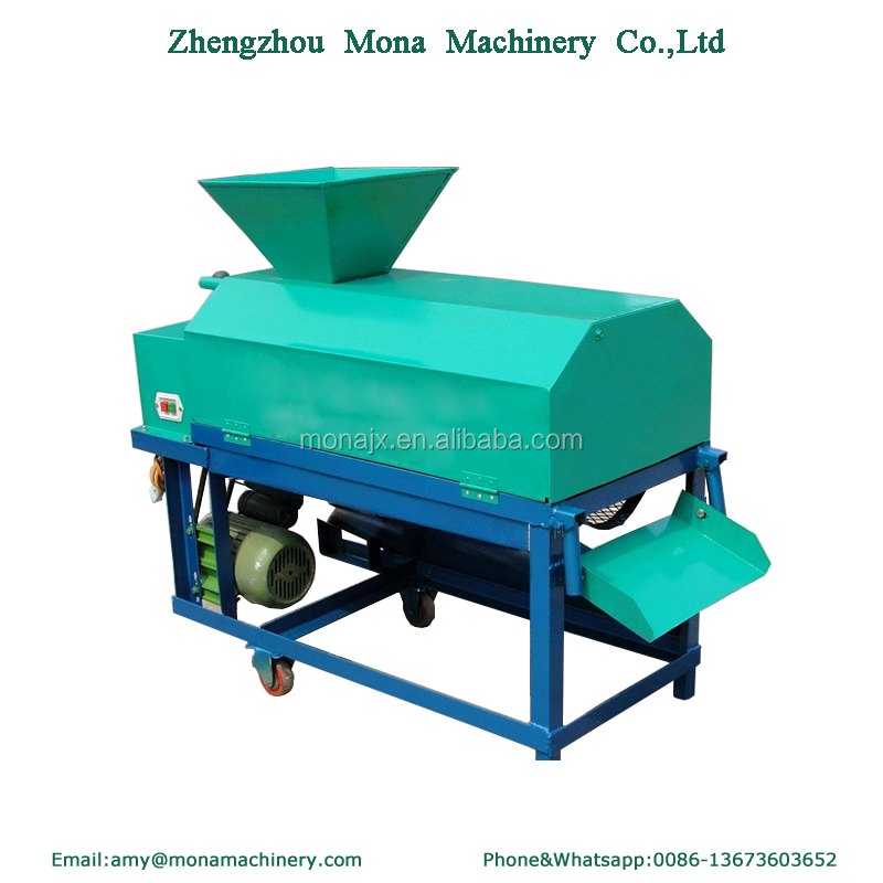 Pecan Shelling Machine Equipment Green Walnut Huller Peeler Skin Removing Peeling Machine price For Sale