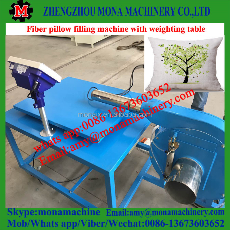 New Arrival Factory price pillow making machine with scale table for sale