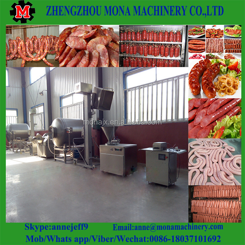 Machine Automatic Electric And Vertical Maker Used Hydraulic Sausage Stuffer For Sale