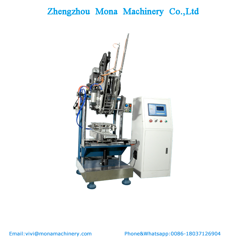 Wooden Toilet Brush Making Machine/wooden Brush Making Machine/wooden Broom Drilling And Tufting Machine