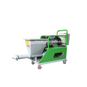 High Power Engine 10M Cement Concrete Wall Spray Plastering Machine Gypsum Spraying Plastering Machinery price