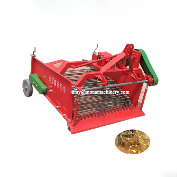 Tractor mounted Peanut / Carrot / Cassava / Garlic / Ginger / Single Row Potato Harvester Machinery