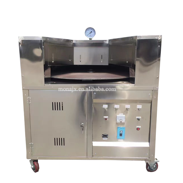 Automatic Pita Bread Oven|Rotary Gas Oven Baking Arabic Pita Bread Naan Iraiqi Bread making machine price