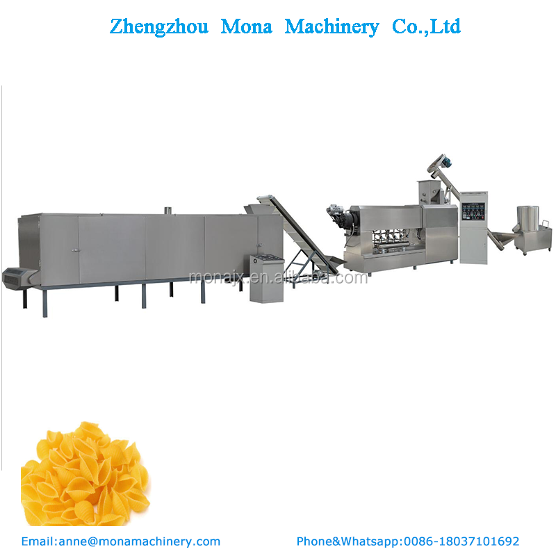 Automatic commercial macaroni machine italy/pasta production line/macaroni pasta making machine