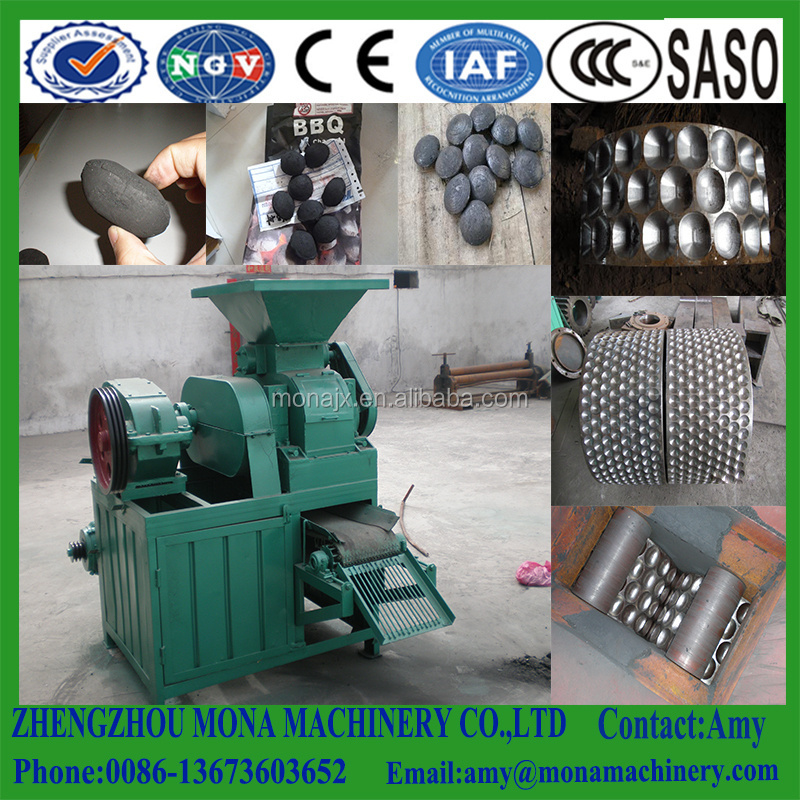 Barbecue Pulverized Coal Dust Sludge Briquetting Machine| Charcoal Coal Round Ball Press Machine price