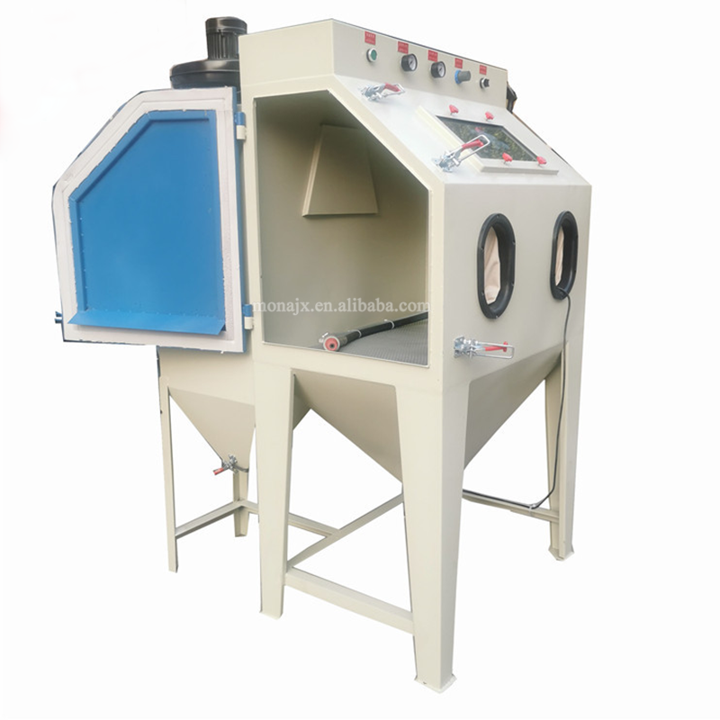 Promotional Automatic Sandblasting Machine Pressure Pot Portable Sandblaster Dry Sandblasting Cabinet For Sale