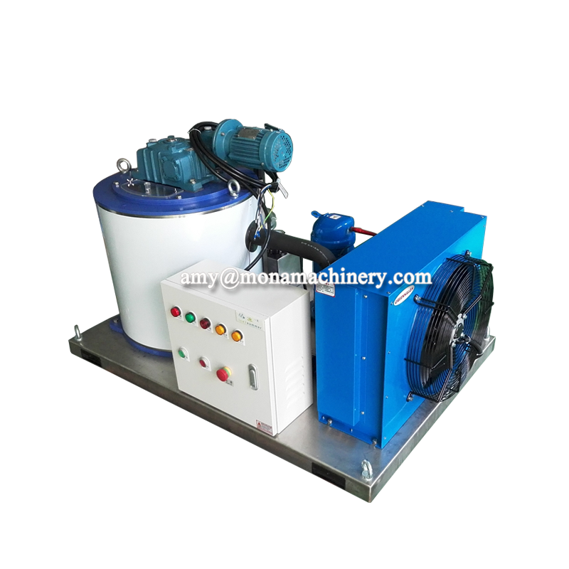 Salt water|seawater|marine flake ice machine used in fishing boat