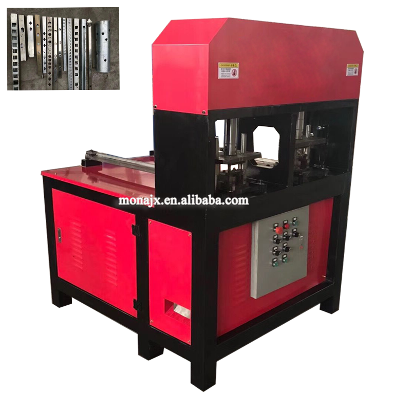 Best Selling Portable Stainless Steel Pipe Angle Punching Machine 45 90 Degree Hydraulic Square Tube Notching Machine