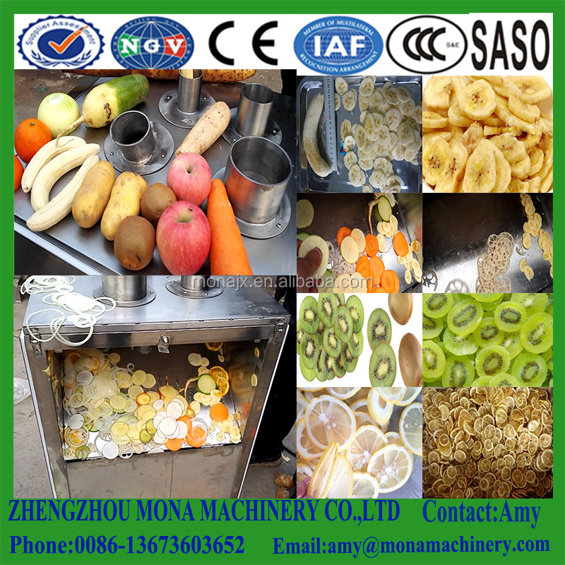 Multi Cutting plantain onion cucumber Banana Chips fruit carrot potato vegetable cutter slicing Cutting Machine price