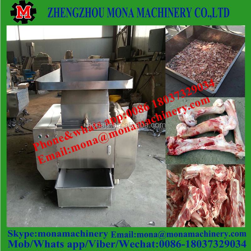 Low price meat bone grinder/frozen chicken meat processing machine/animal bone crusher