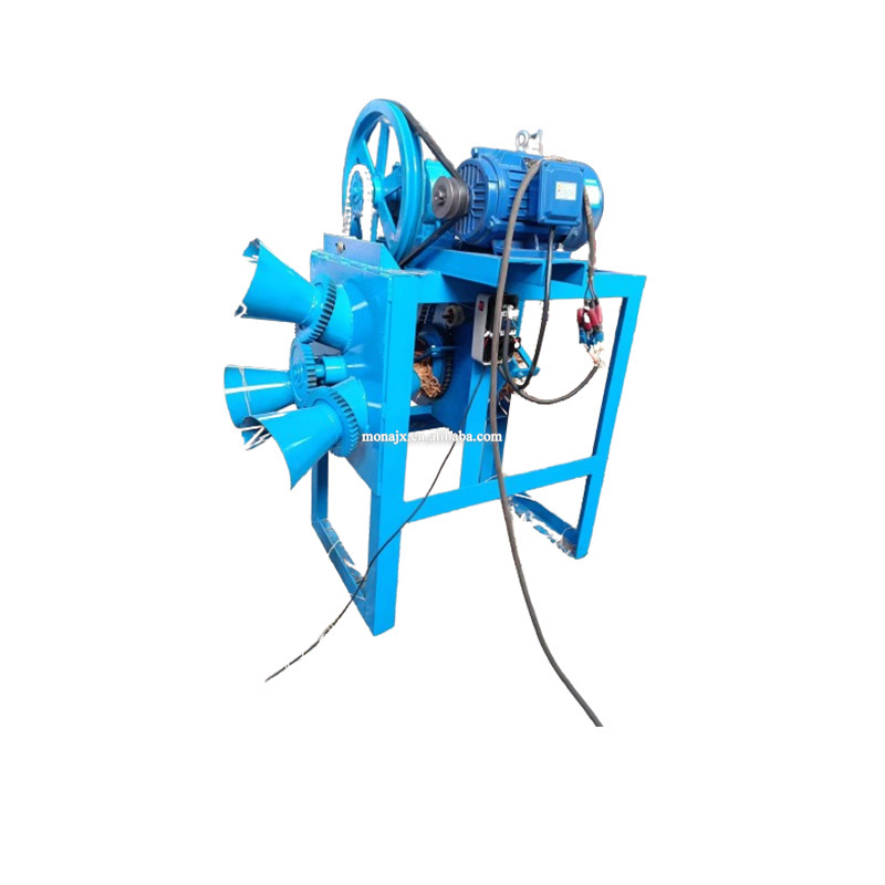 Super Quality High Efficient Straw Sisal Rope Making Machine / Grass Rope Machine