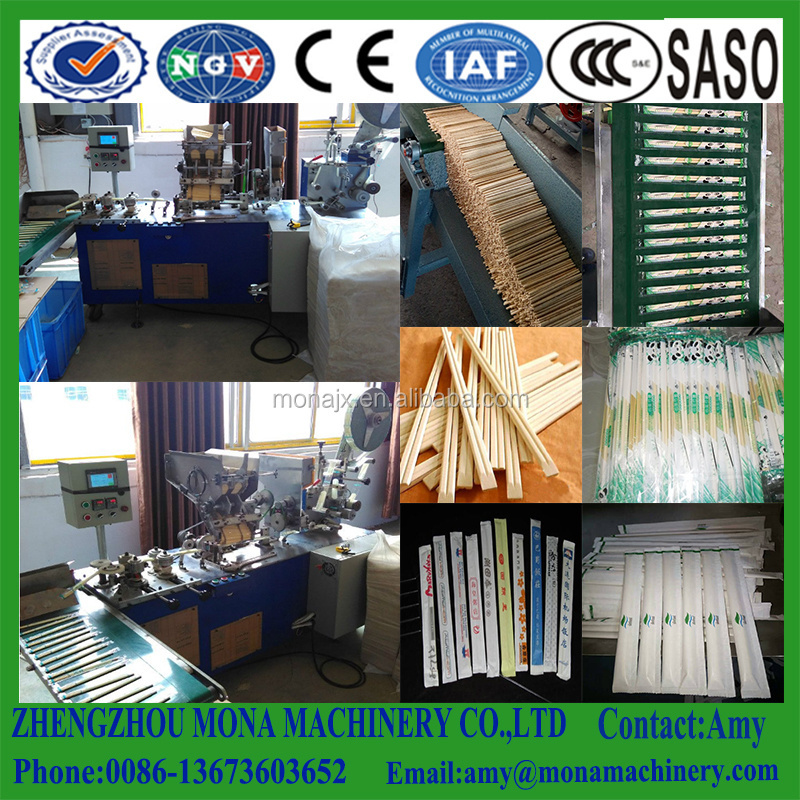 Disposable Wood Cutlery Machine Wood Spoon Packing Chopsticks Wrapping Machine Toothpick Packing Machine price