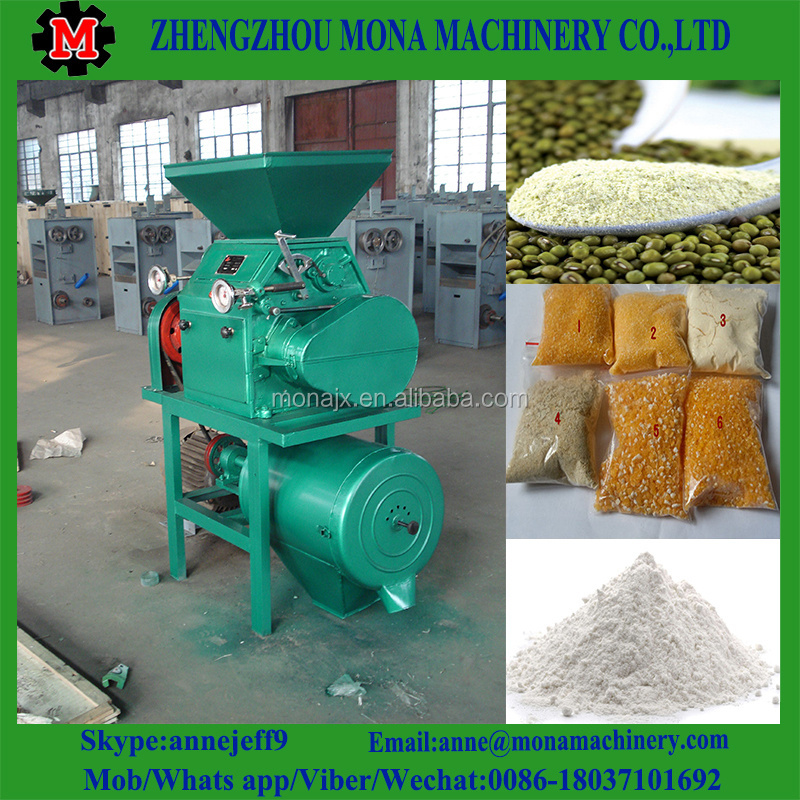 Maize flour milling machine/corn roller mill/wheat flour mill price