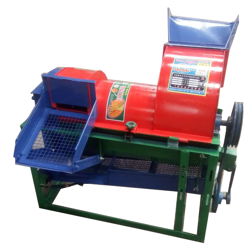 Multi Function Small Portable Electric Sorghum Soybean Multi Crop Paddy Rice Wheat Maize Peeler/Corn Sheller Thresher Machine