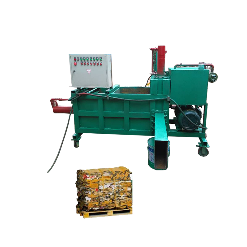 Cotton baling press machine in india/ Seeds baler machine/Waste Cardboard Paper Scrap Cardboard Baling Presser