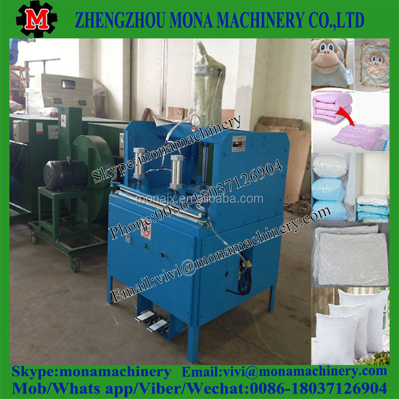 Automatic Compress Packing Machine / Pillow Cushion Vacuum Compressor / Foam Sponge Compress Baler Machine