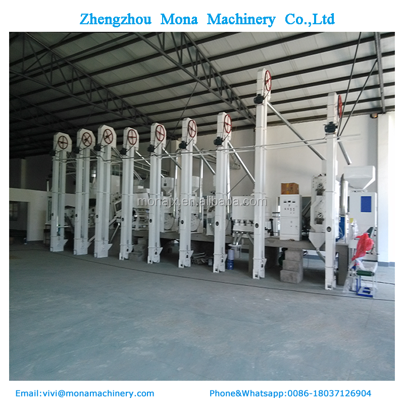 20tpd Small Complete Set Combined Rice Mill Processing Machine/ Parboiled Rice Milling Machine And Polishing Machine