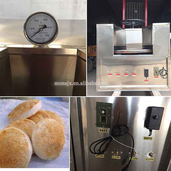 Automatic Pita Bread Oven|Rotary Gas Oven Baking Arabic Pita Bread Naan Iraiqi Bread making machine price