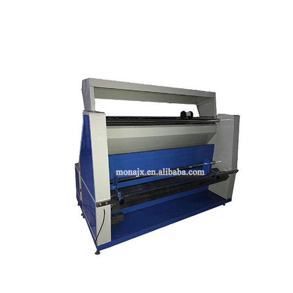 Double and double fabric folding machine|textile fabric cloth inspection winding machine price