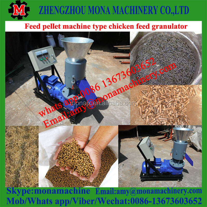 300-400Kg/h Animal Poultry Cow Pet Cattle Chicken Duck Rabbit Goat Feed Pellet Mill Pelletizer Maker Extruder Machine price