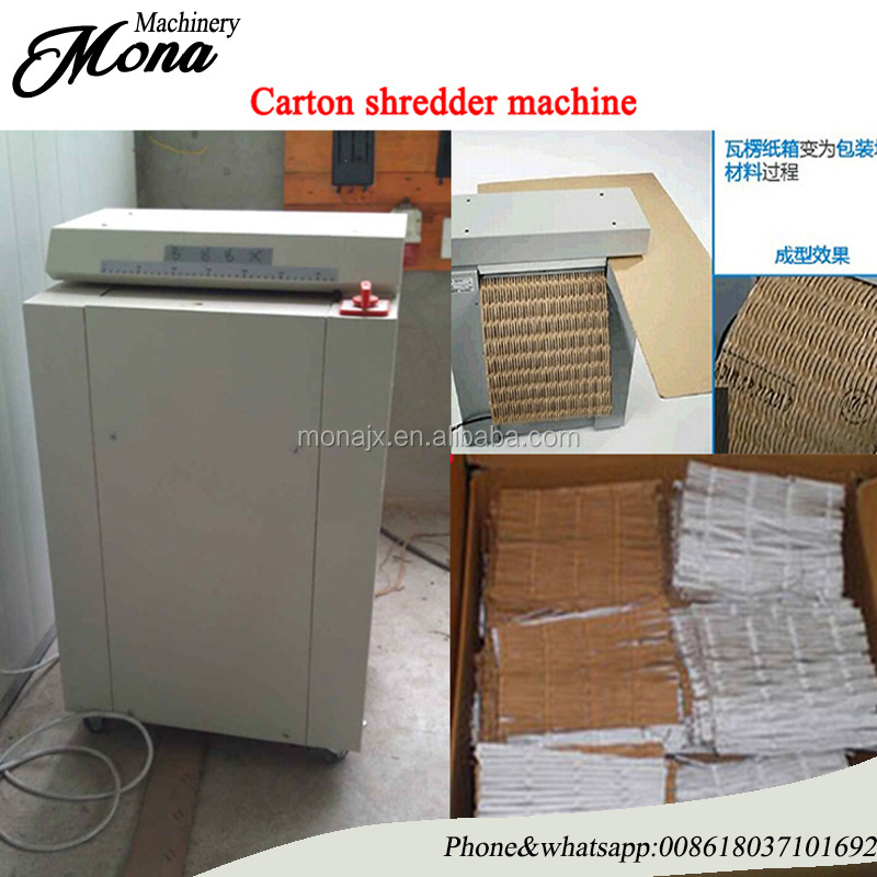 Cardboard Shredder Carton Cutting Machine Honeycomb Packaging Paper Machine Waste Carton Expansion Machine