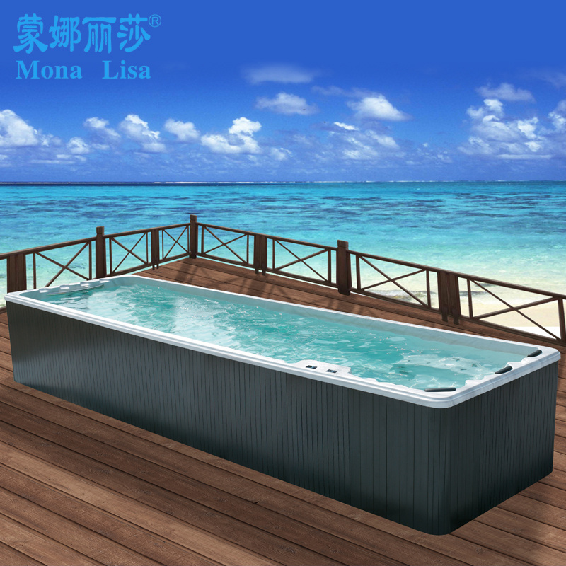 promotion swim spa endless outdoor used swimming pool bathtub