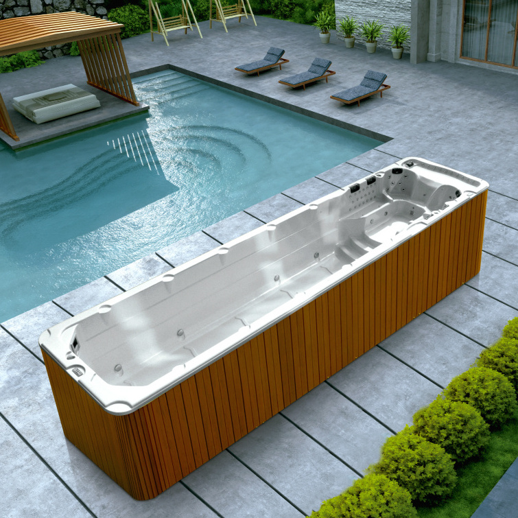 Promotion Endless spa used swimming pool spa outdoor bathtub