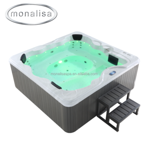 Monalisa 6 Person Adult Modern Outdoor Massage Whirlpool Spa Bathtubs Outdoor SPA Hot Tub