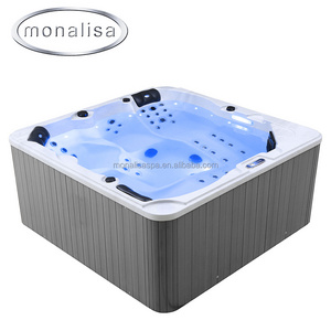 Swim Spa Whirlpool Bathtubs Outdoor Acrylic Hot Tub Fiberglass Spa Tube Massage Whirlpools