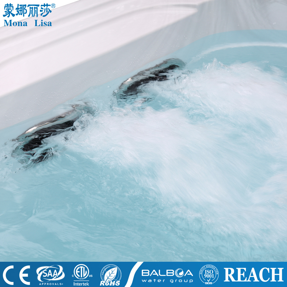 Best Selling Acrylic Four Meter Monalisa Massage Whirlpool Endless Spa Swimming Pool